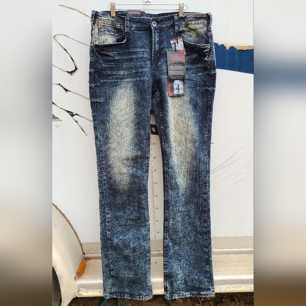 Cowgirl Tuff Omg Dark Jeans 35W 37L